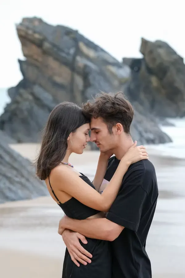 Happy-engaged-couple-celebrating-their-love-success-story